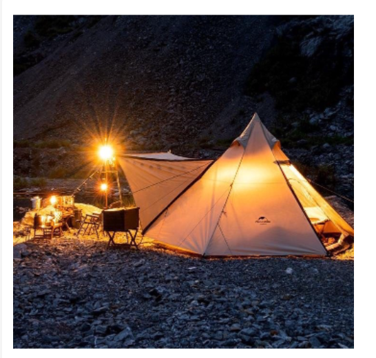 Lều kim tự tháp lục giác cho 3-4 người NatureHike NH20ZP013 phù hợp du lịch dã ngoại cắm trại camping picnic