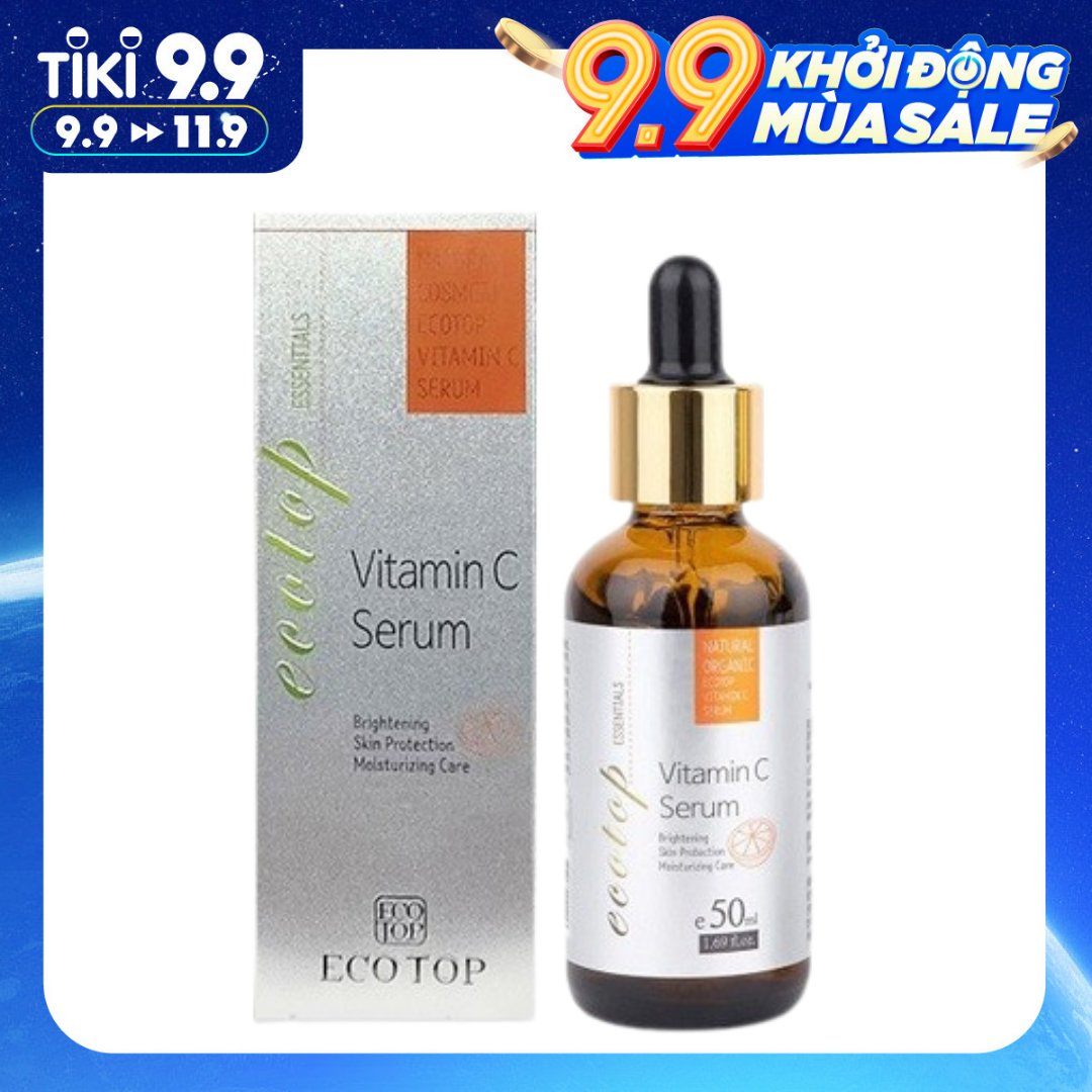 Tinh Chất Serum Làm Mờ Vết Thâm Dưỡng Trắng Sáng Da Ecotop Vitamin C 50ml