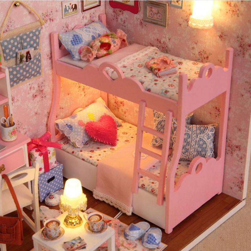 Mô Hình Lắp Ráp DIY - Căn Phòng Bé Gái
