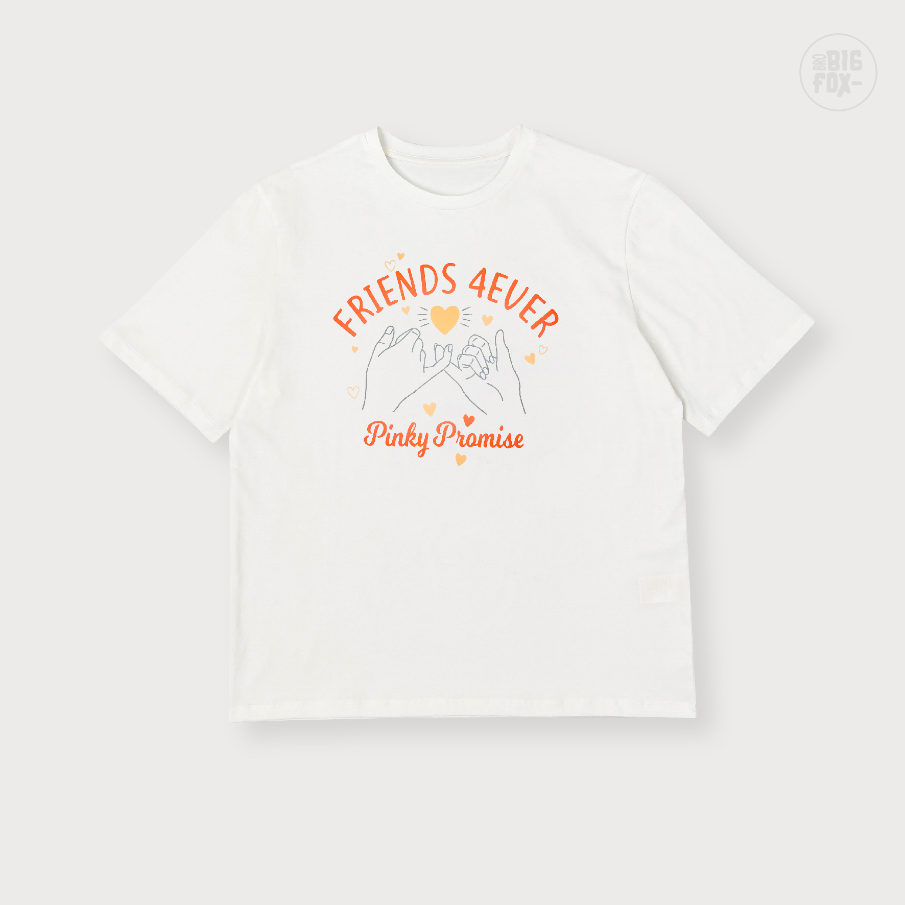 Áo Mùa Hè Cho Bé Gái MissMeow,Size Đại ,Áo Cotton Thun Cộc Tay Dáng Rộng In FRIENDS 4EVER 12-15