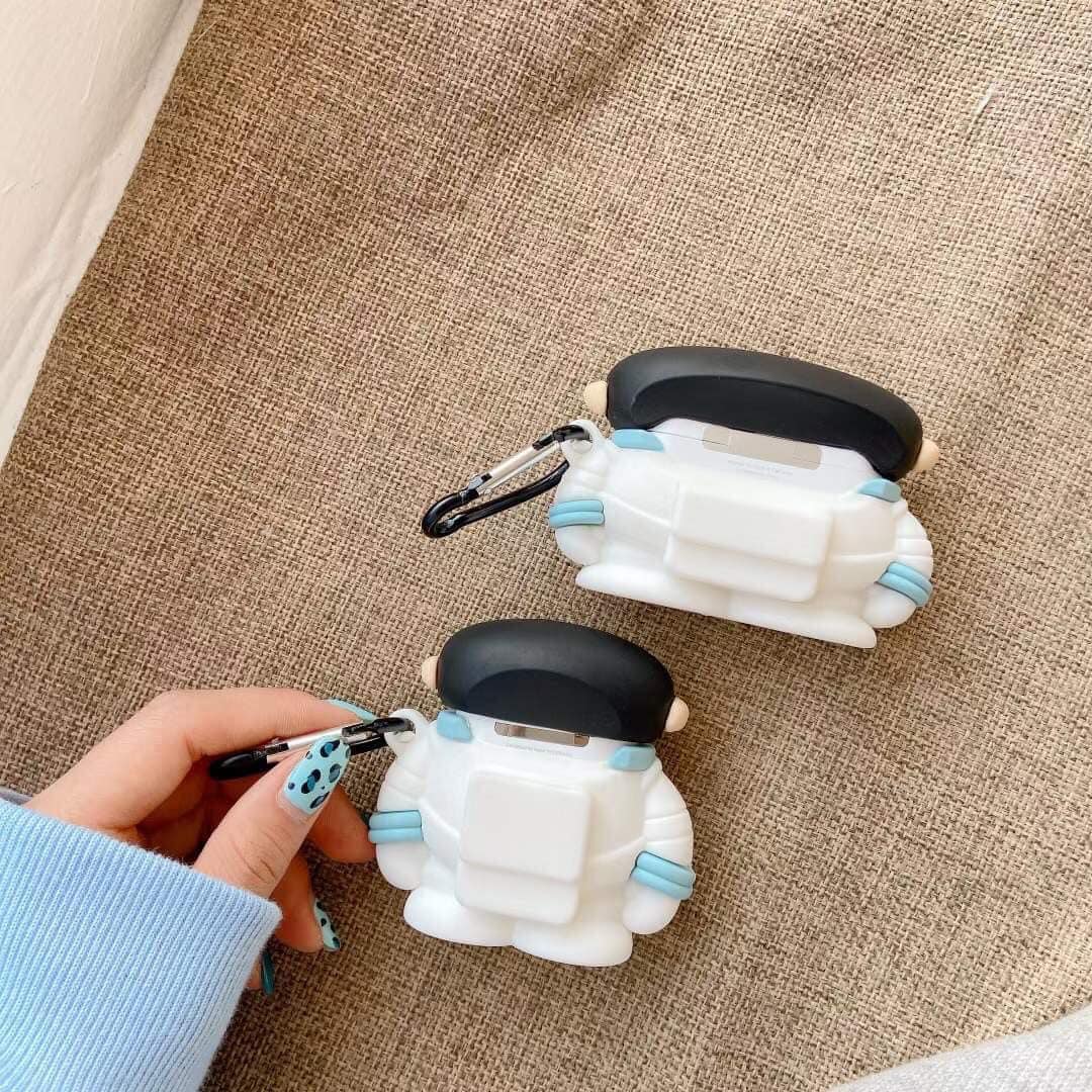 Case Bao Silicon Dành Cho Airpod 1/2, Airpod Pro - Phi Hành Gia