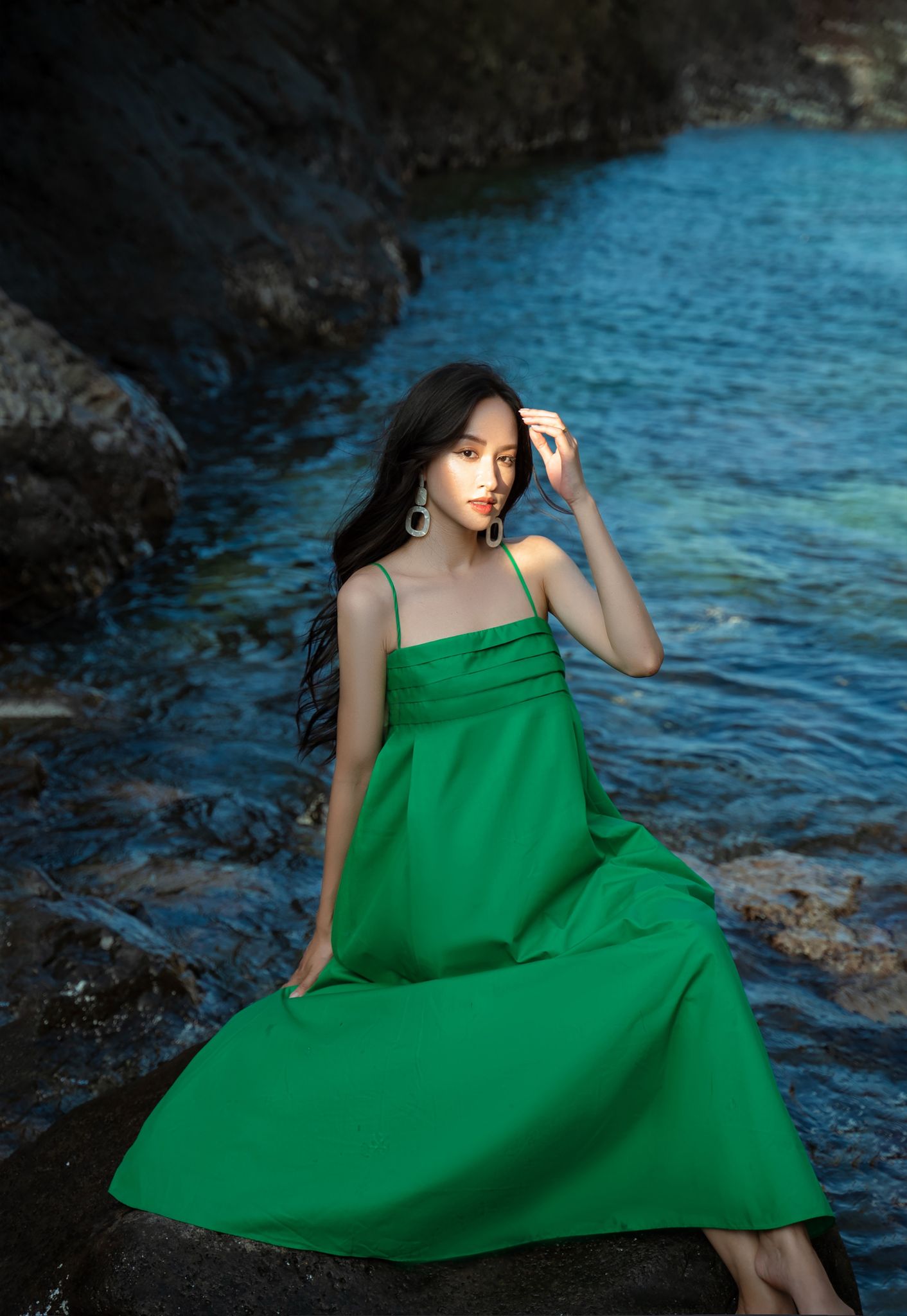 OLV - Đầm Venia Dress in Green