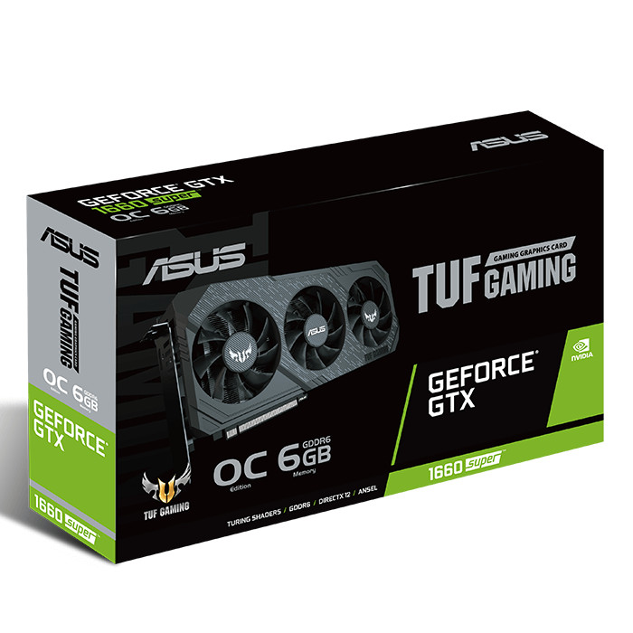 Card Màn Hình VGA ASUS TUF 3-GTX1660S-O6G-GAMING - Hàng Chính Hãng