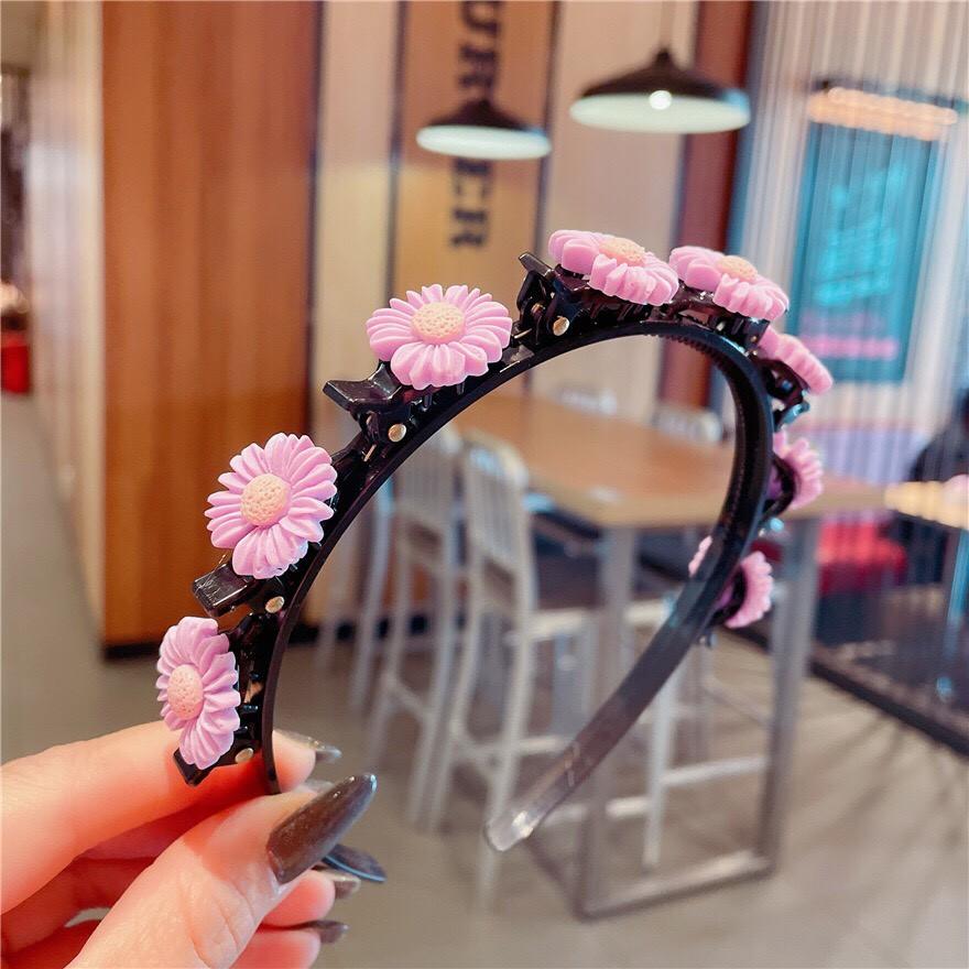 Băng Đô tiktok Cài Tóc Đính Hoa, quả bơ Xinh Xắn, bờm tóc Hàn Quốc Cho Bé Gái - Selenshop