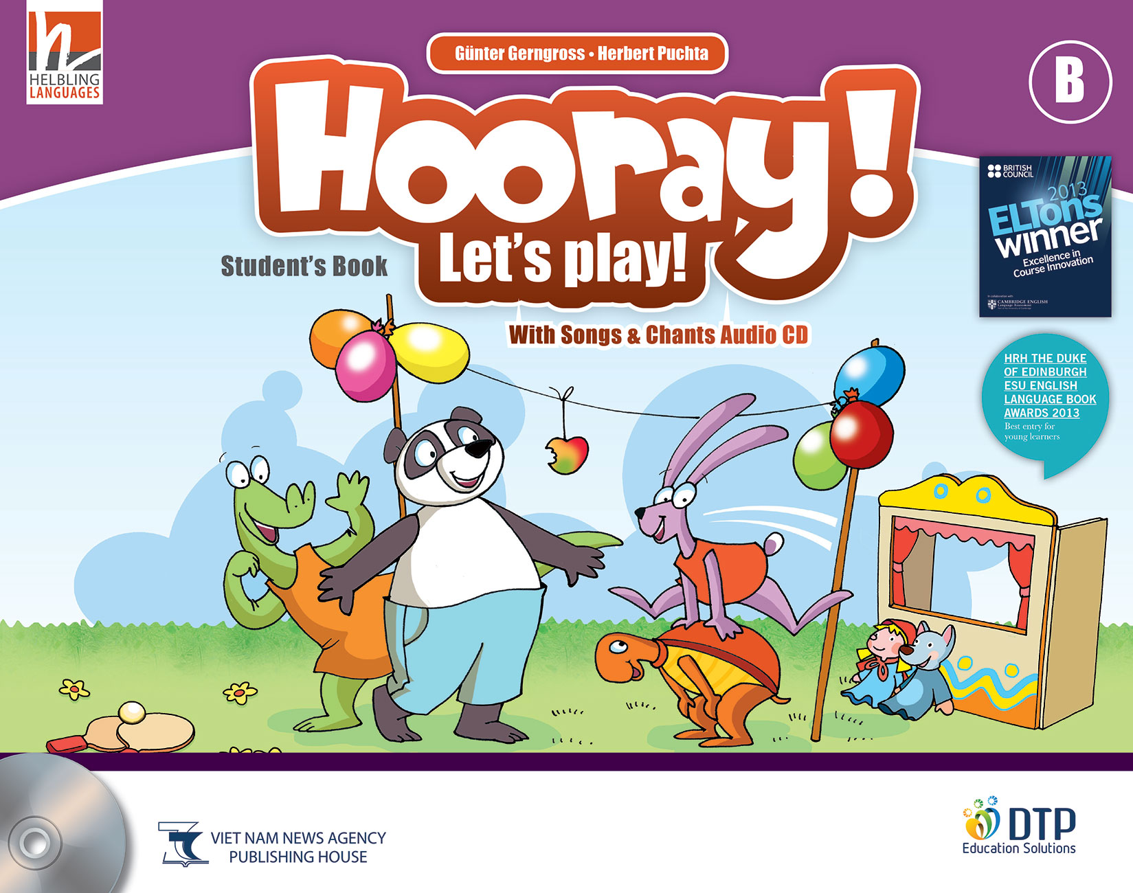 Hooray Lets Play Level B Students Book With Songs Cd