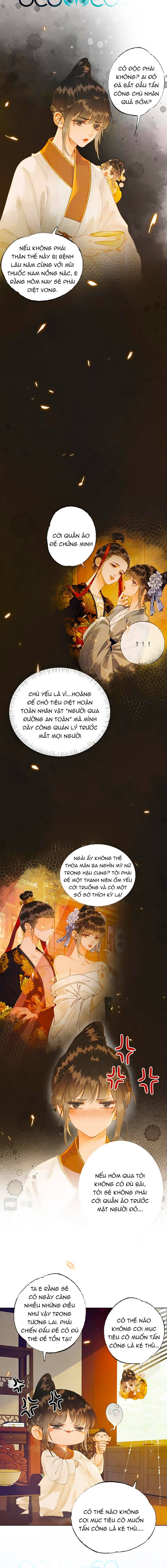 để ta làm ánh trăng đen của hôn quân chapter 5 6