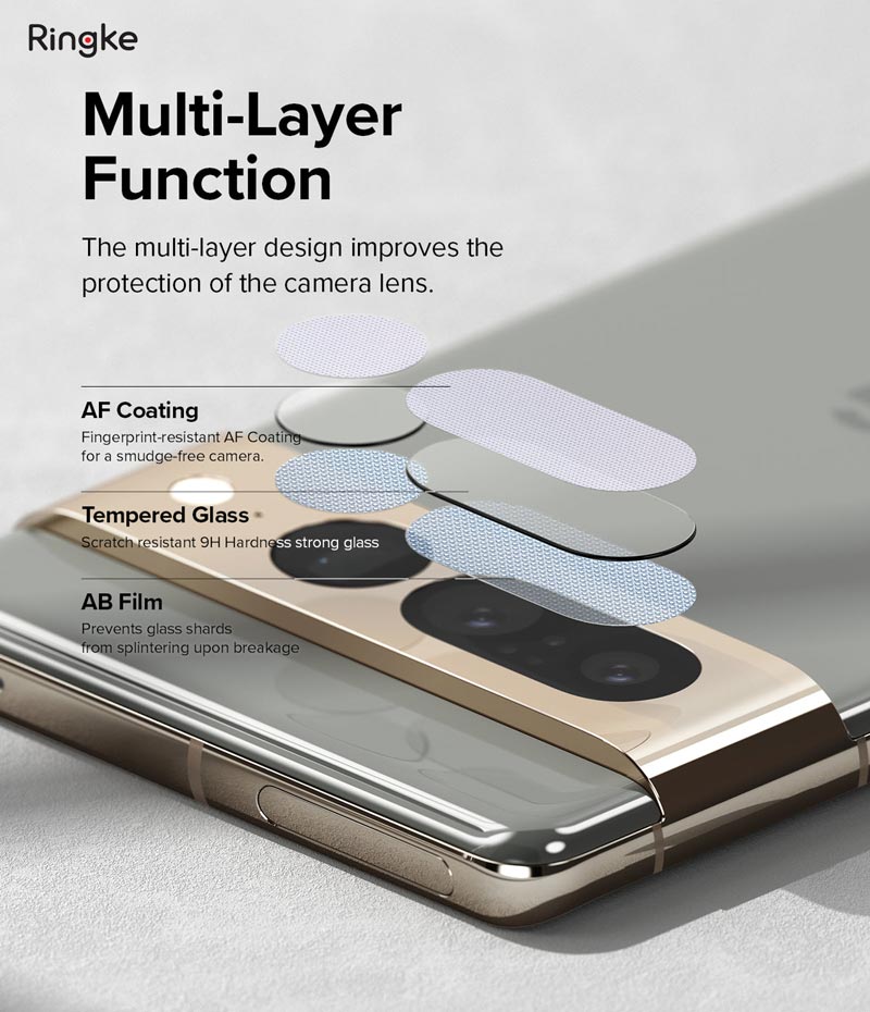 Dán cường lực camera dành cho Google Pixel 7a/7/Pixel 7 Pro RINGKE - Hàng Chính Hãng