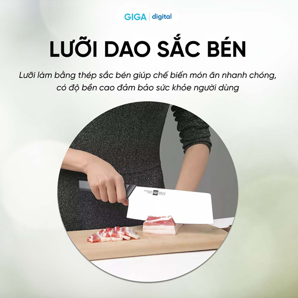 Bộ dao làm bếp 6 món Xiaomi HUOHOU - Hàng Chính Hãng