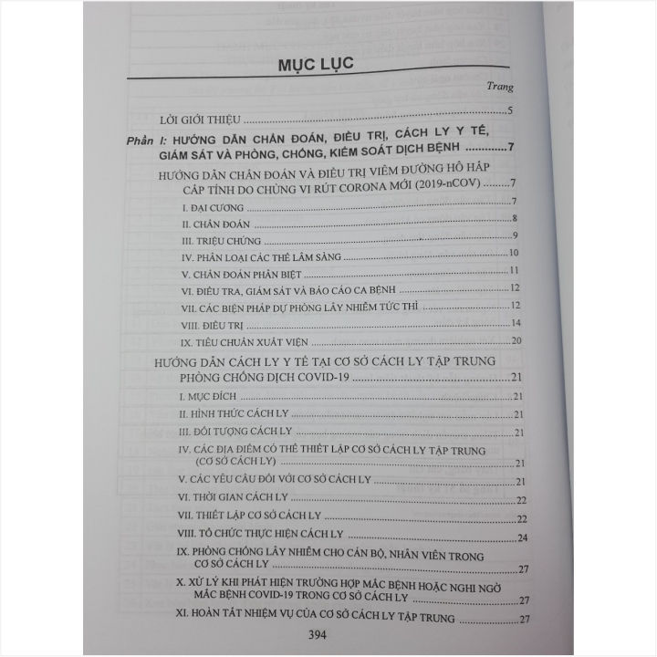 Sách Hướng Dẫn Chẩn Đoán, ĐiềuTrị, Cách Ly Y Tế, Giám Sát, Phòng, Chống Dịch Bệnh Và Một Số Bệnh Thường Gặp Tại Các Cơ Quan, Đơn Vị, Trường Học, Gia Đình Và Cộng Đồng - V2163P