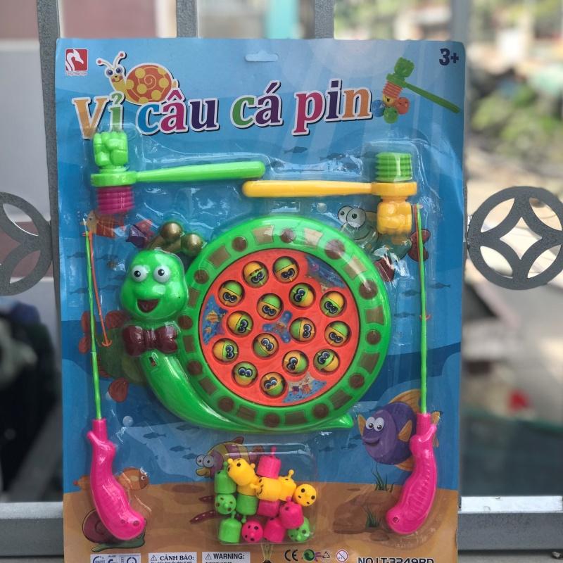 Vỉ đồ chơi Câu Cá Đập chuột 2in1 - Đồ chơi trẻ em - Đồ chơi dùng pin