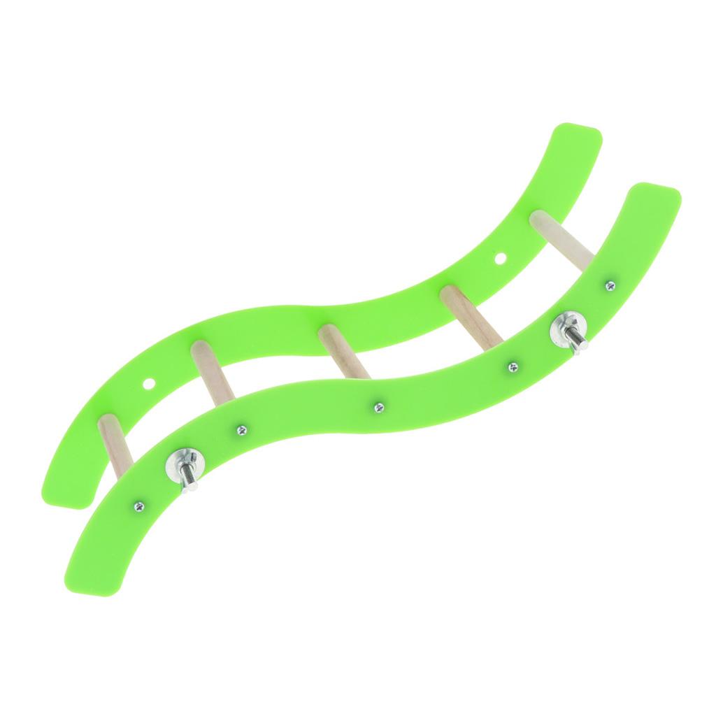 Wooden Bird Ladder, Bird Toy For Parrot Swings Ladders For Pet Trainning