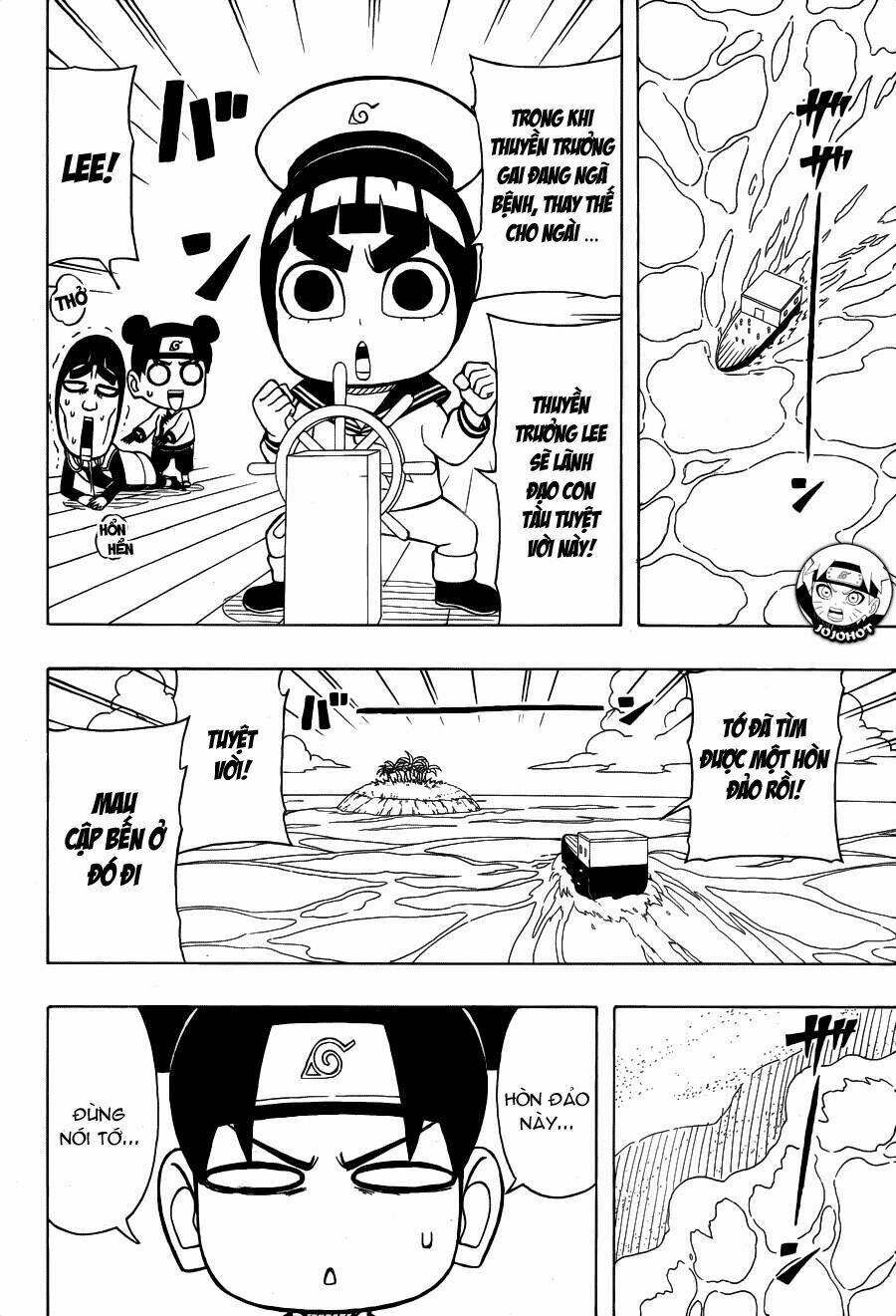 cửu vĩ hồ ly ngoại truyện rock lee chapter 28 10