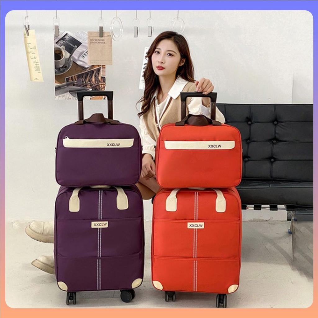 Bộ Vali Túi Du Lịch Double Carry-On Luggage -  EuroOutlet