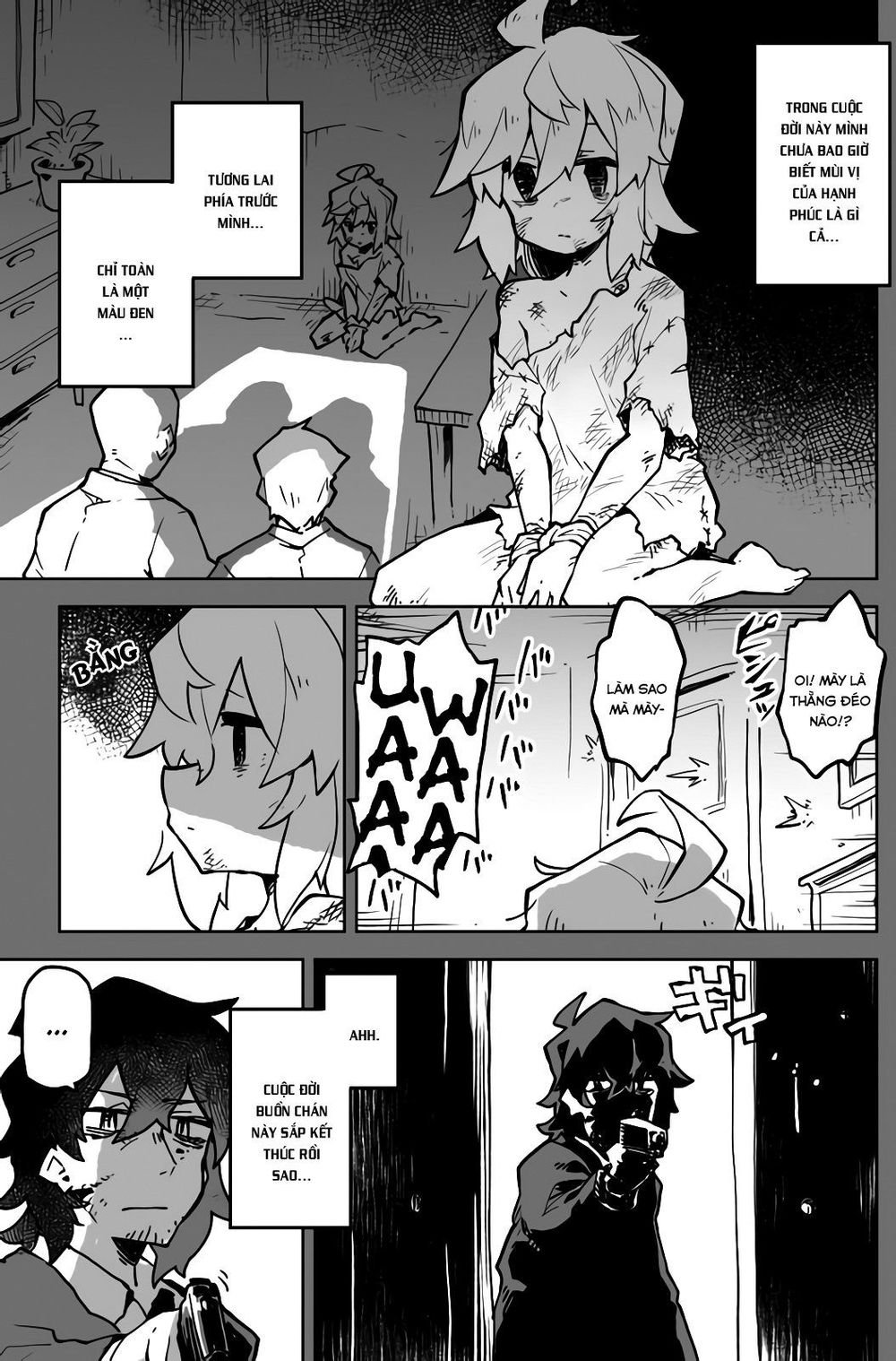 the story of a terrifying hitman and a little girl chapter 1 2