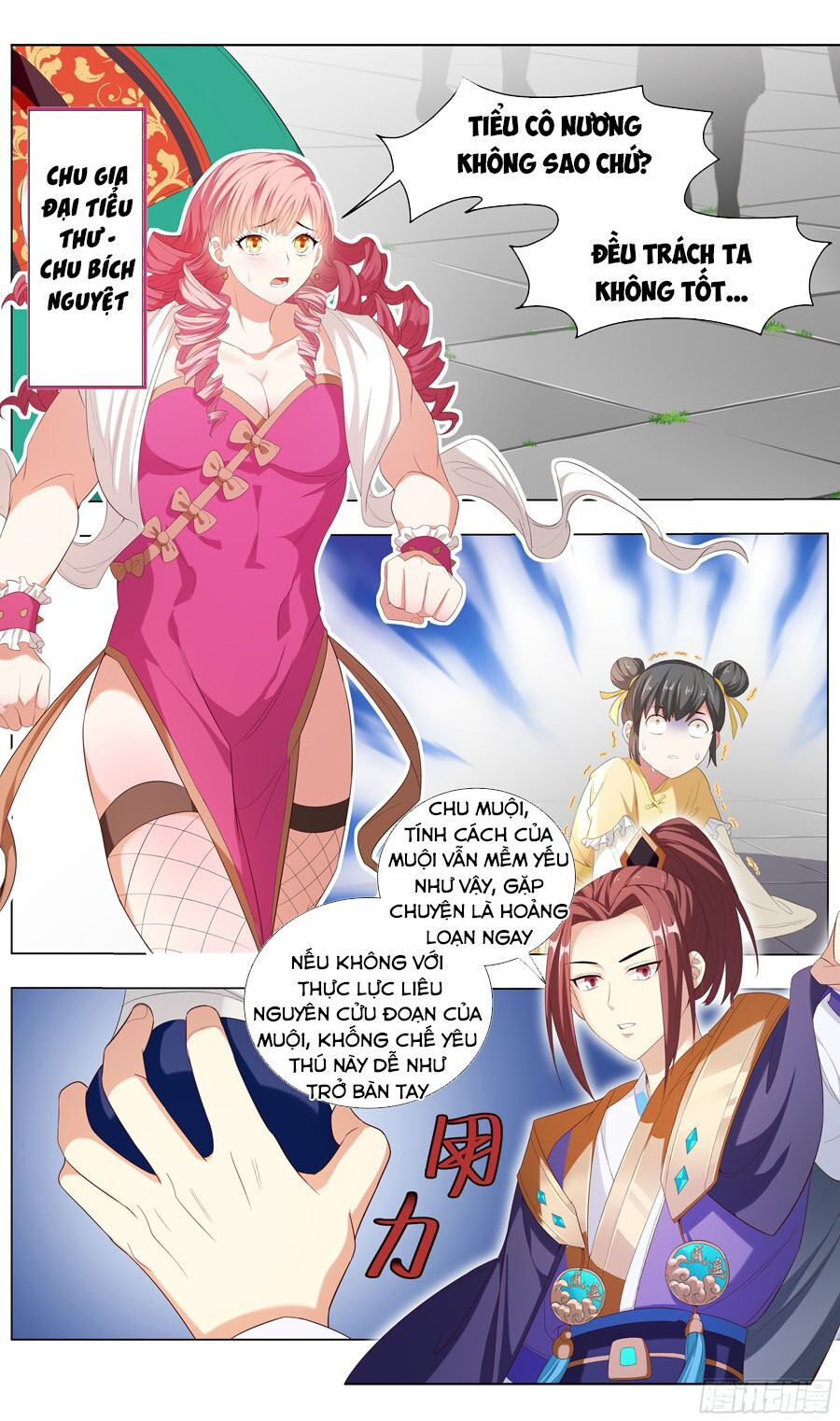 hệ thống ép ta làm nhân vật phản diện chapter 6 7