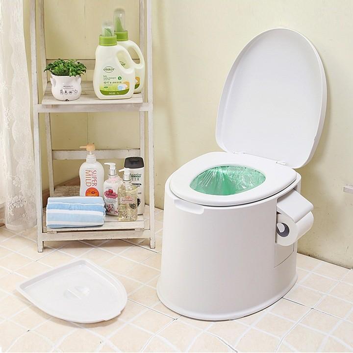 Bồn cầu di động - Toilet di động thích hợp cho người già, người bệnh, rất tiện dụng