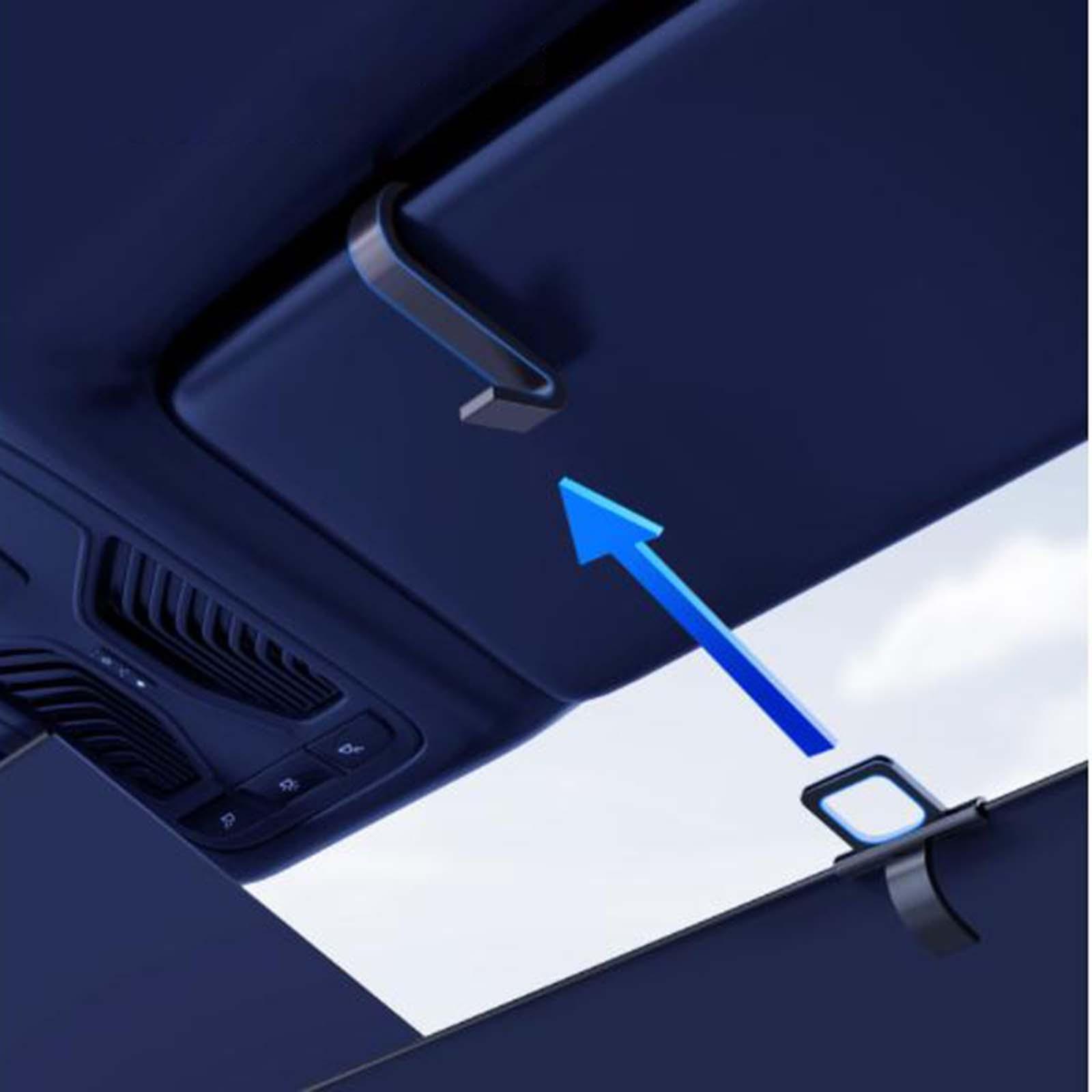 2x Universal Car Windshield Sun Shade Privacy Protection for Automotive