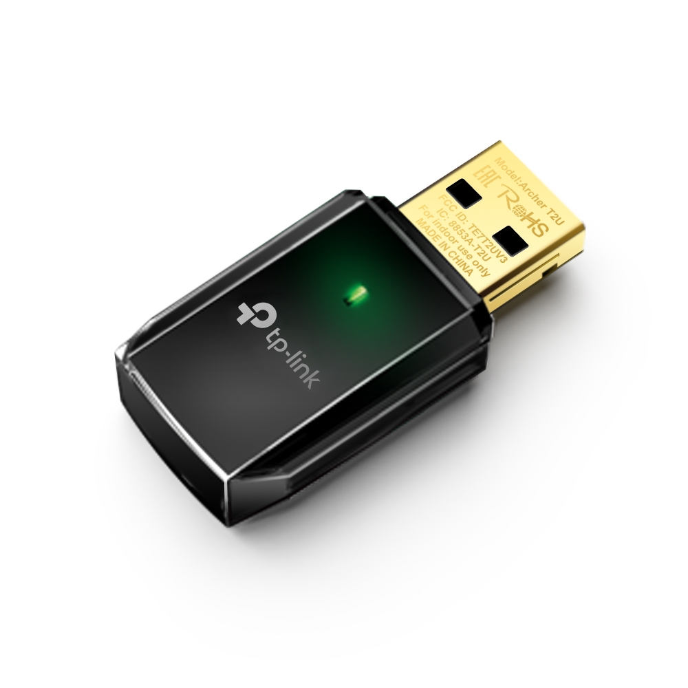 Archer T2U USB Thu WiFi Băng Tần Kép AC600-hàng chính hãng