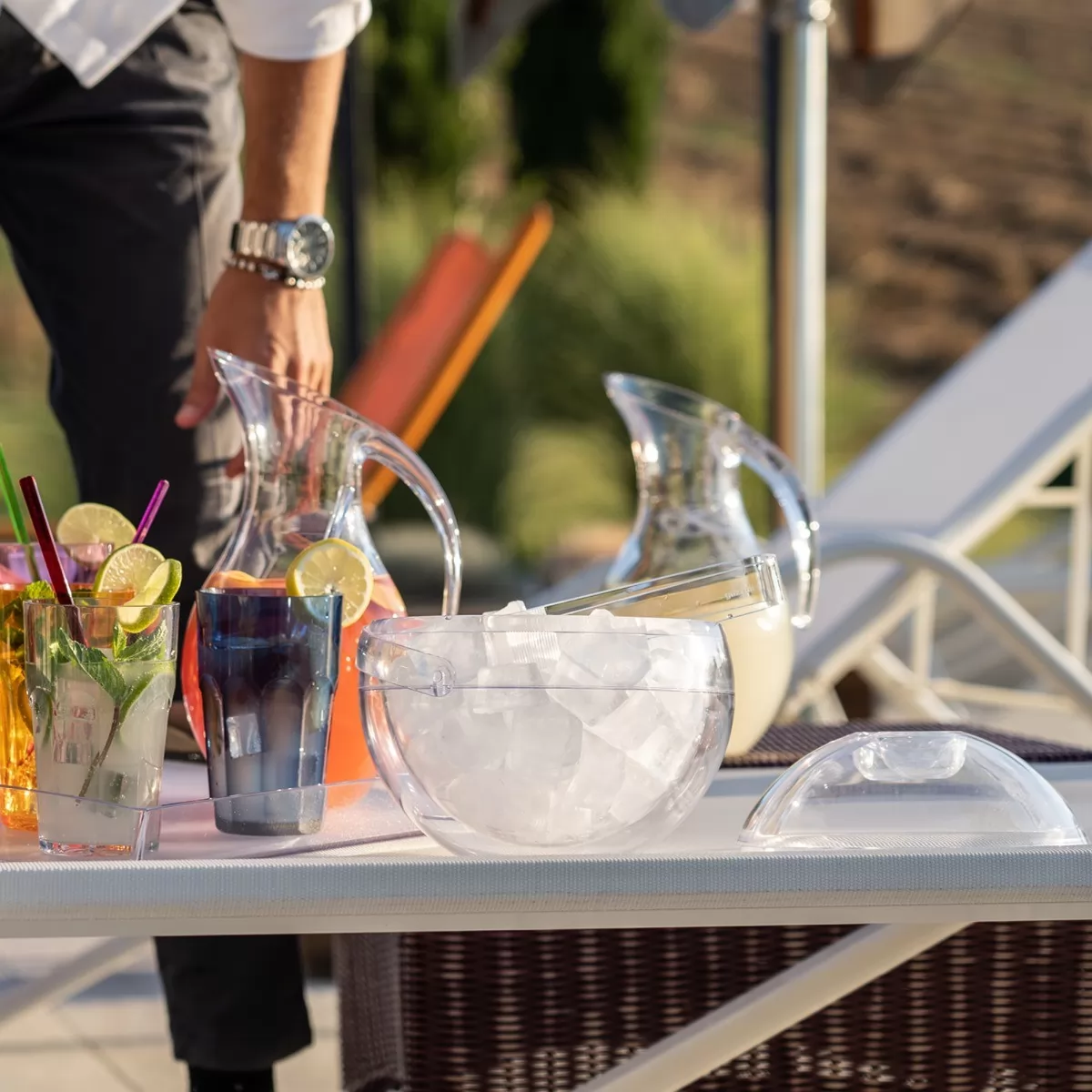 Xô Đựng Đá 2 Lớp Giữ Nhiệt Guzzini Ice Bucket " STELLA" - Thiết Kế Phong Cách Và Sang Trọng Phù Hợp Nhà Hàng Cao Cấp Chuẩn Michelin