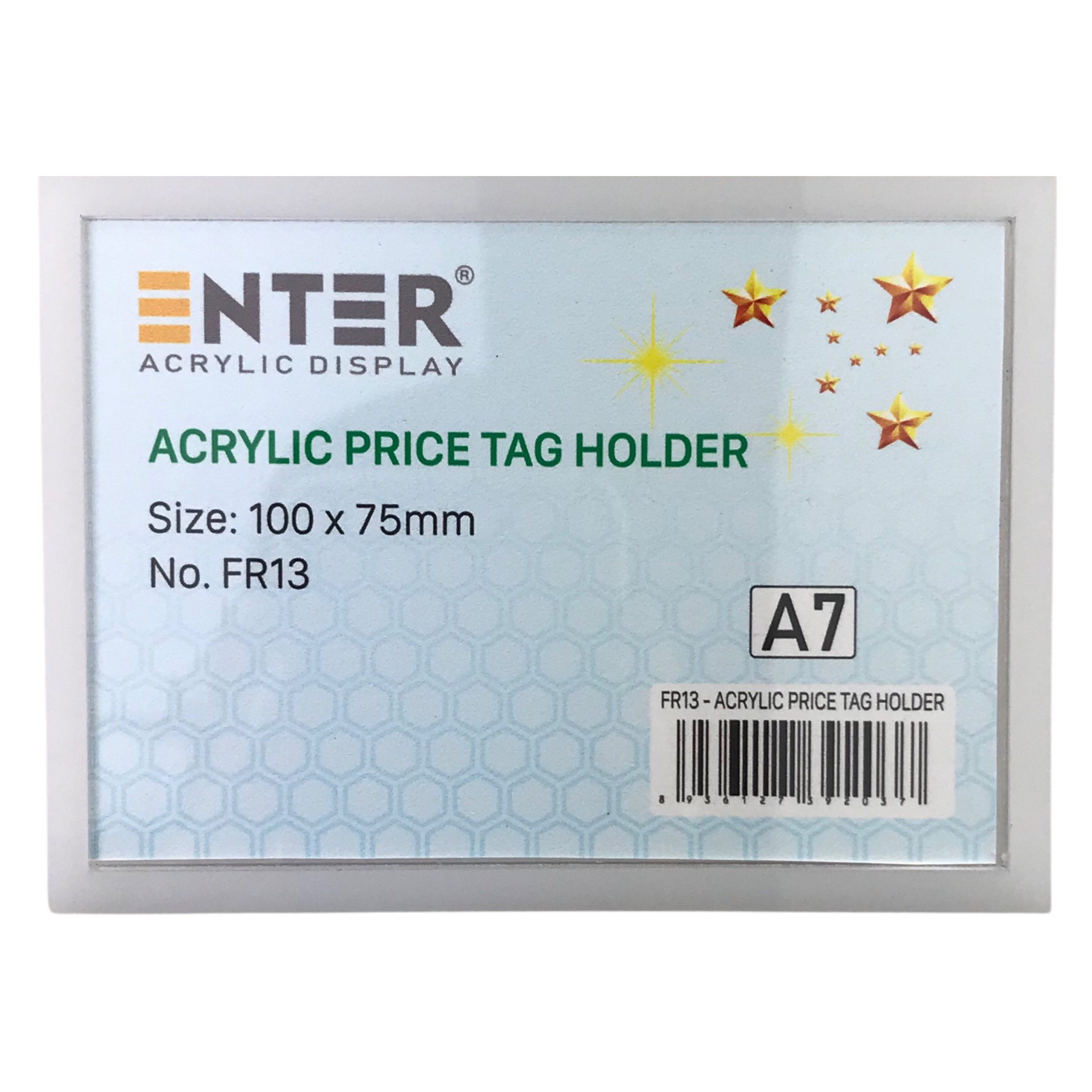 Bảng thông tin mica Enter FR13 100x75mm A7