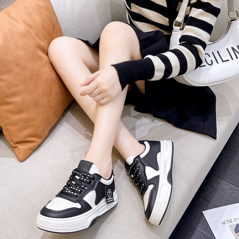 Giày thể thao nữ GEMI - giày ullzzang màu đen- nâu, Thời trang năng động- M7124