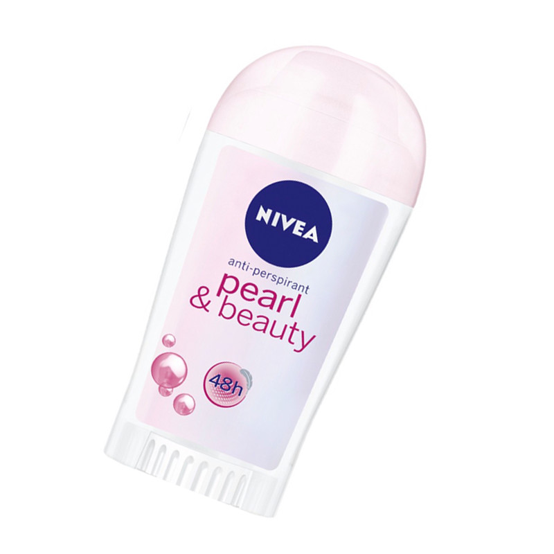 Bộ đôi Nivea Pearl and Beauty: Xịt 150ml và sáp 40ml ngăn mùi Ngọc trai quyến rũ