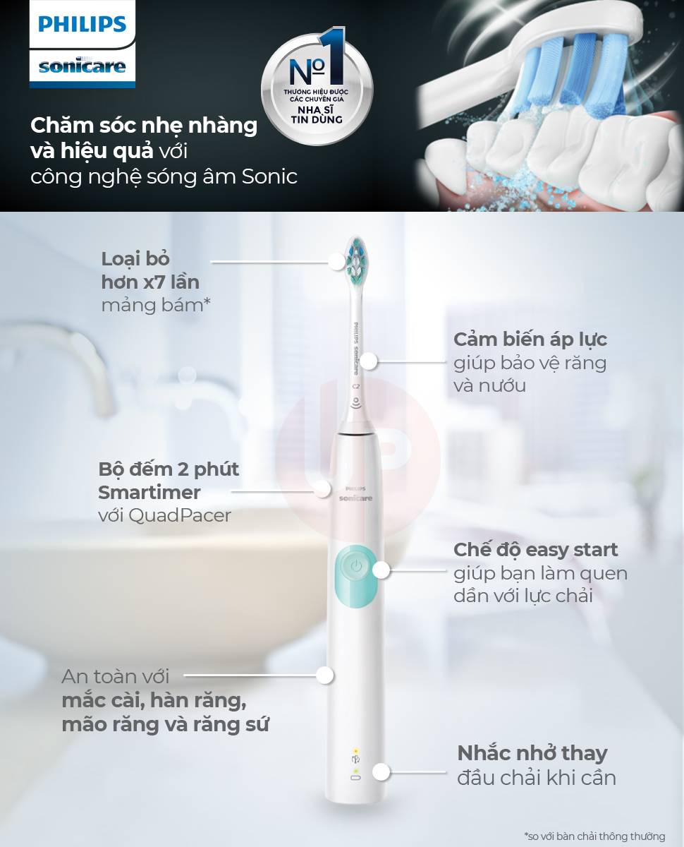 Bàn chải đánh răng điện Philips sonicare protectiveclean 4100