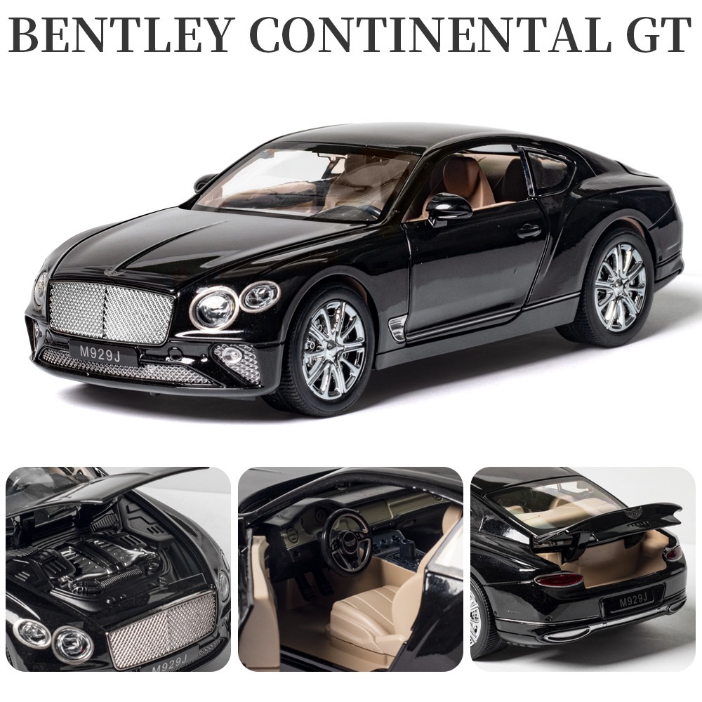 Xe Mô Hình Hợp Kim Siêu Xe Bentley Continental GT Tỉ Lệ 1:24