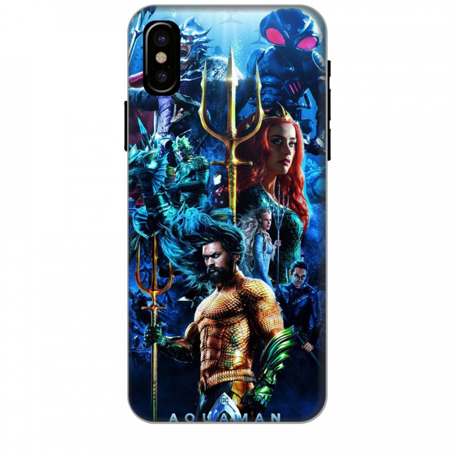 Ốp lưng dành cho điện thoại IPHONE XS AQUAMAN Mẫu 2