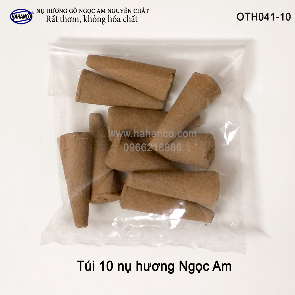 Nhang nụ siêu sạch gỗ Ngọc Am lên tuyết - hương thơm lan tỏa (OTH041) Xông trầm phong thủy, Xua đuổi tà khí tai ương - giúp thư giãn tĩnh tâm, an yên