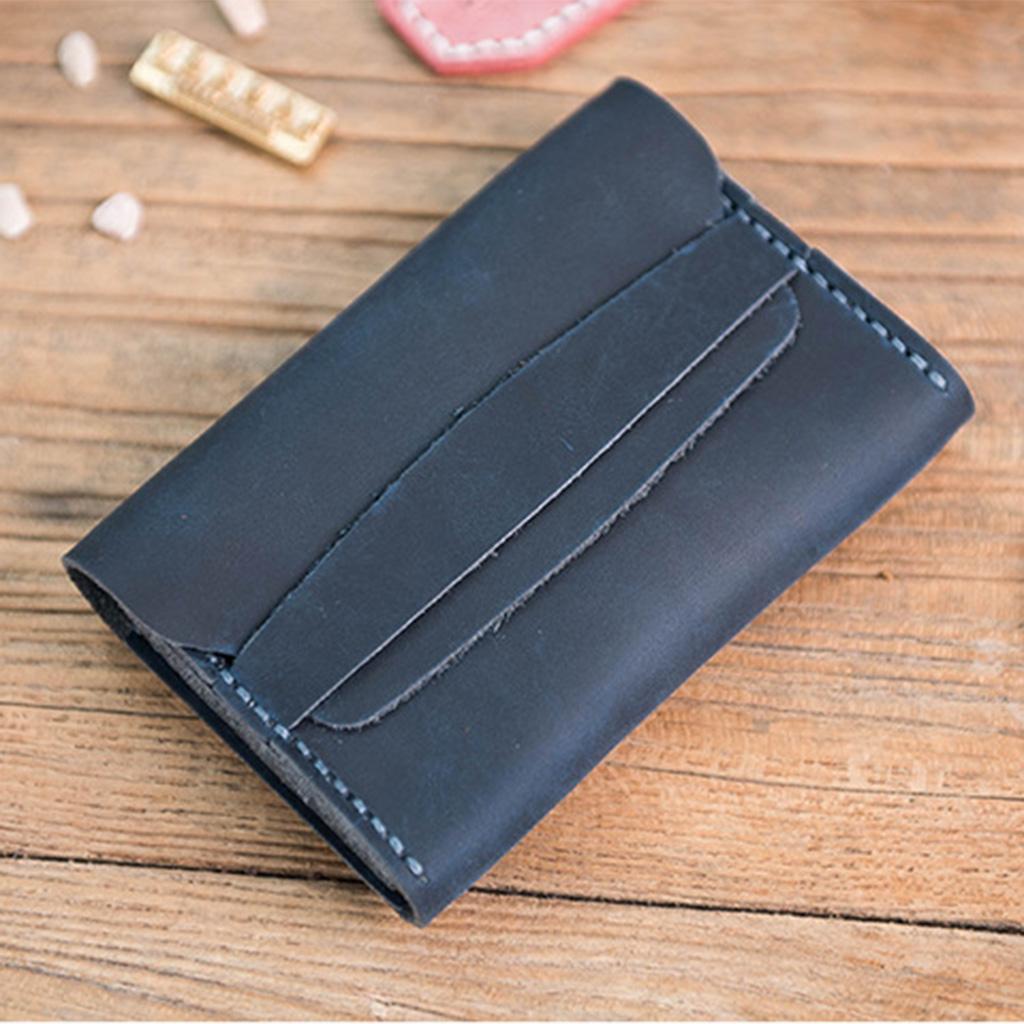 DIY Handmade Leather Wallet Purse Bag Making Kit Leathercraft Tools