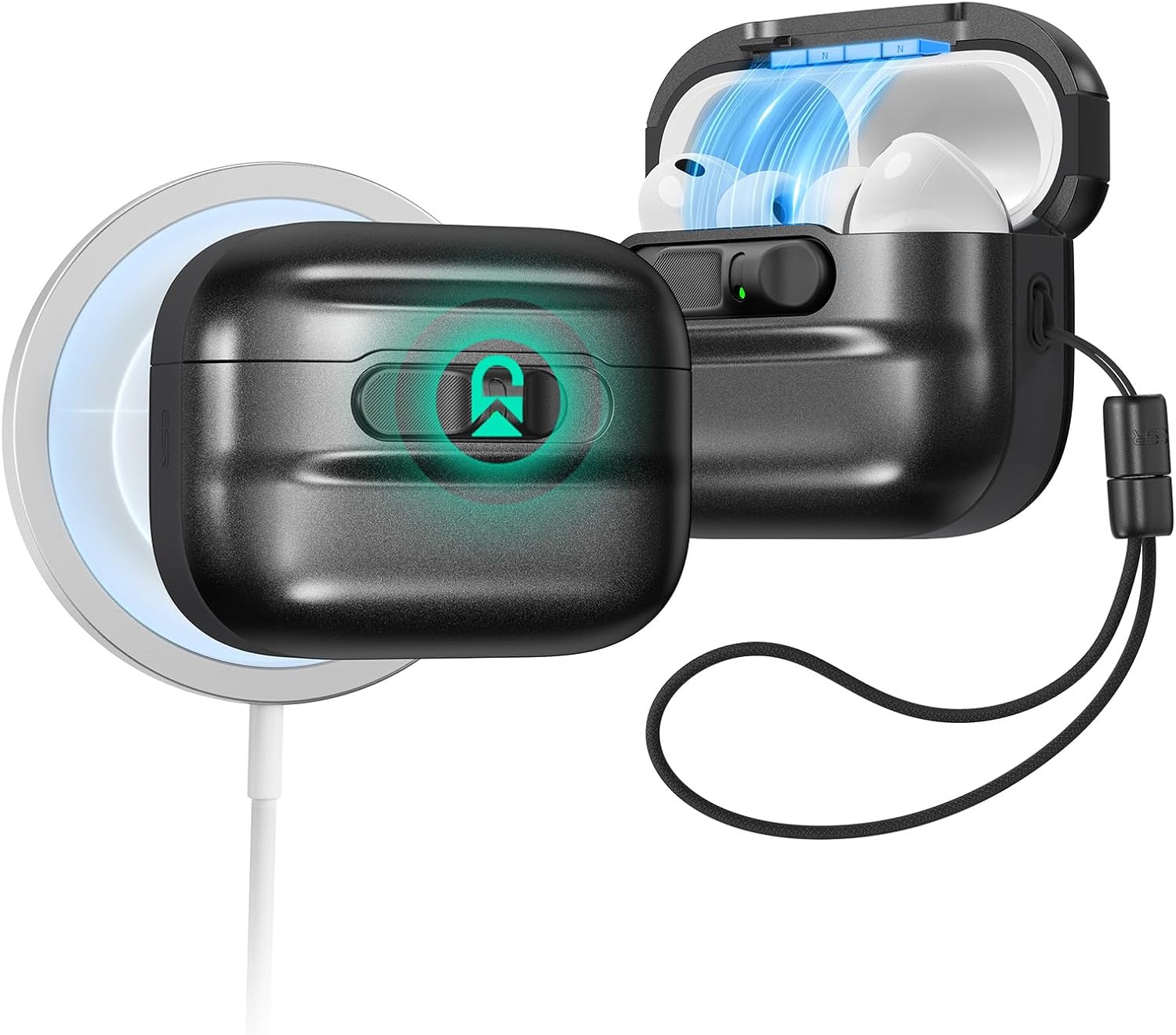 Bao Case ESR Pulse FlickLock Magnetic Case cho AirPods Pro 3 - Hàng Chính Hãng