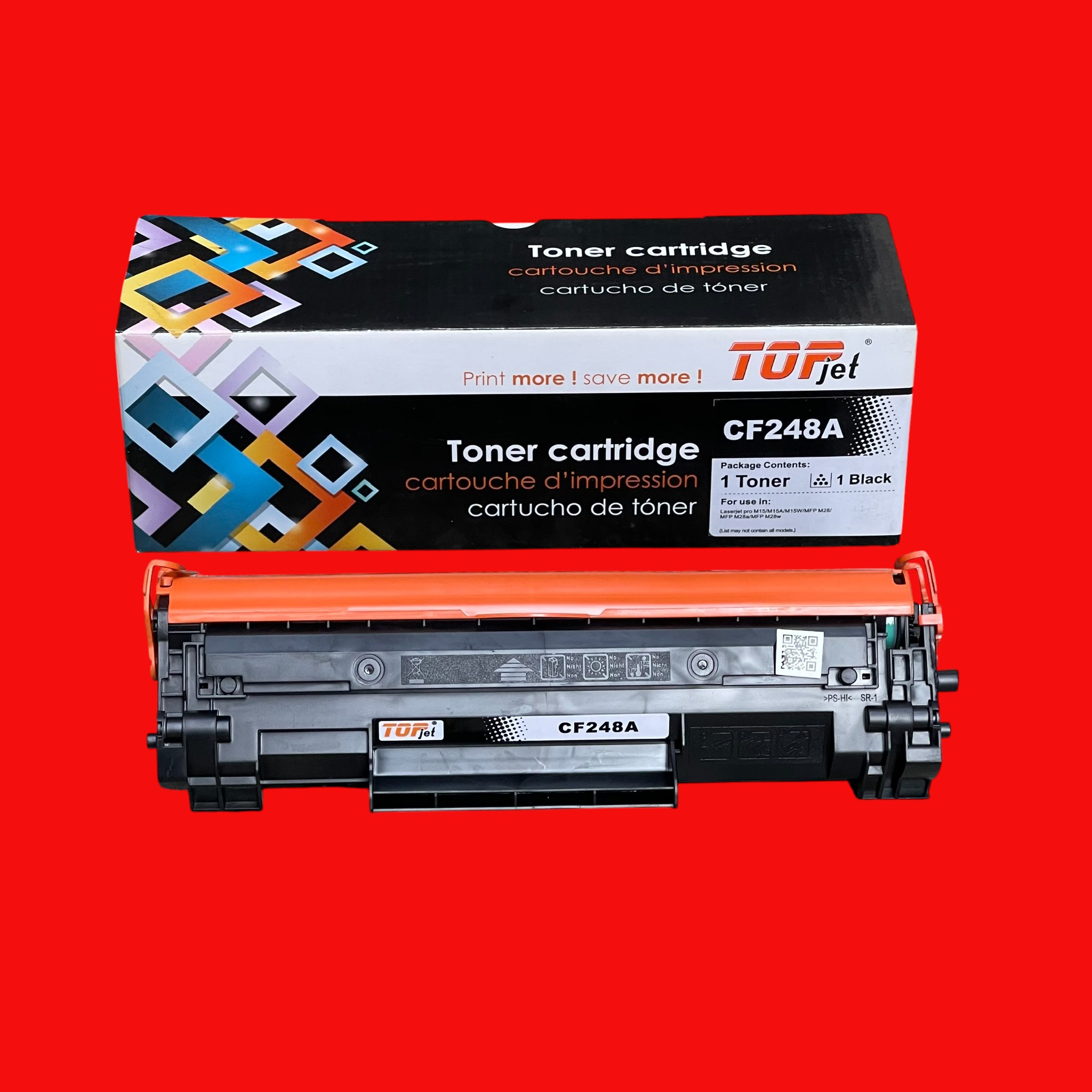 Hộp mực cho máy in HP 48A: Máy in HP M15A/ M16A/ M28A/ M29A - Hàng nhập khẩu