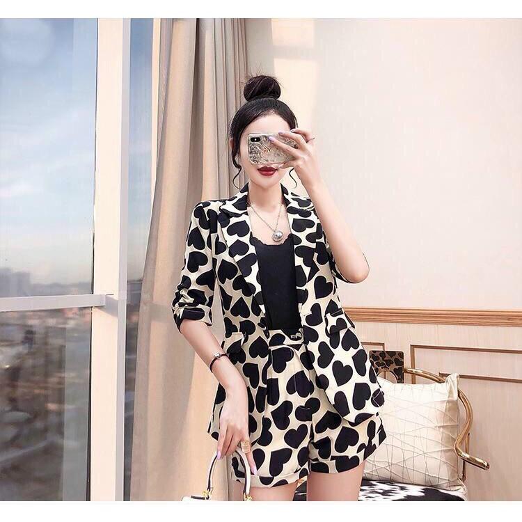 BỘ ĐỒ TRÁI TIM QUẦN SHORT CÁ TÍNH - QW662
