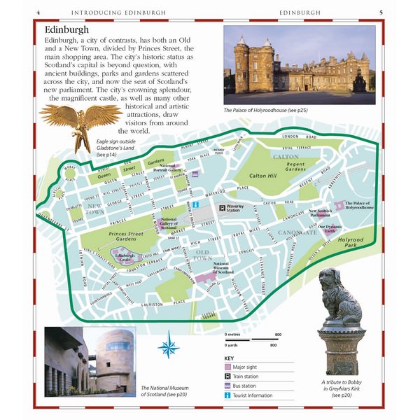 Edinburgh Pocket Map and Guide