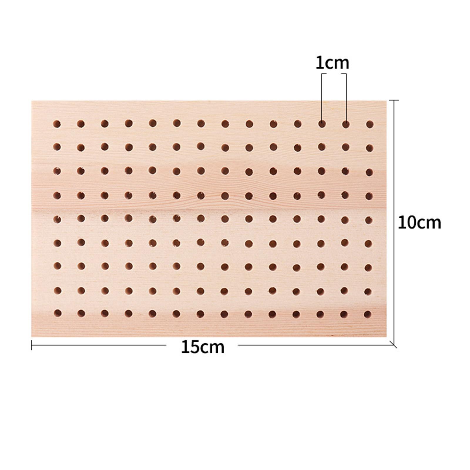 Wooden Plug Board Pottery Sculpture Tools Stand Holder DIY Clay