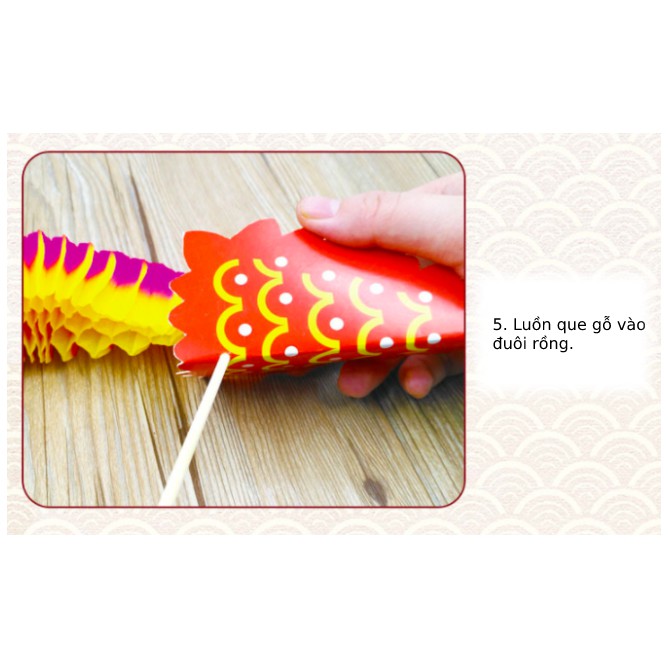 Đồ chơi trí tuệ/Montessori - Đồ chơi làm rồng giấy - phát triển tư duy, tăng độ khéo léo cho trẻ