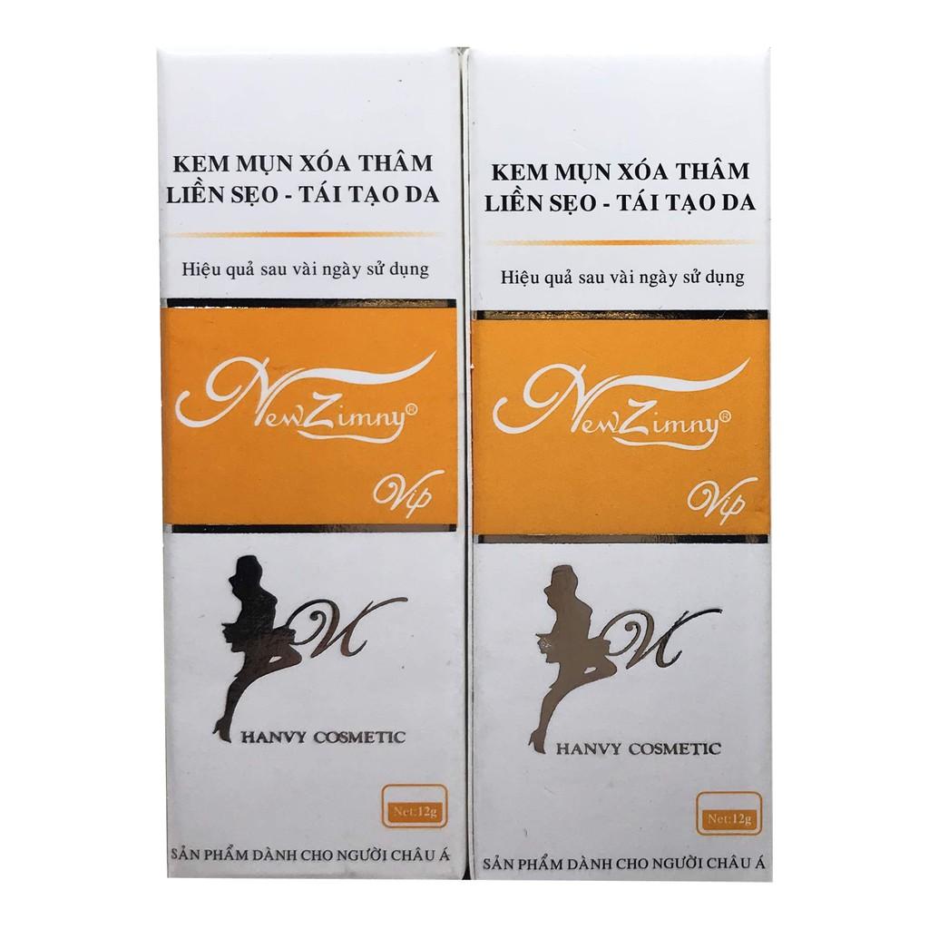 KEM MỤN XOA THÂM LIỀN SẸO TÁI TẠO DA NEWZIMNY 12G- Kem NEW ZIMNY