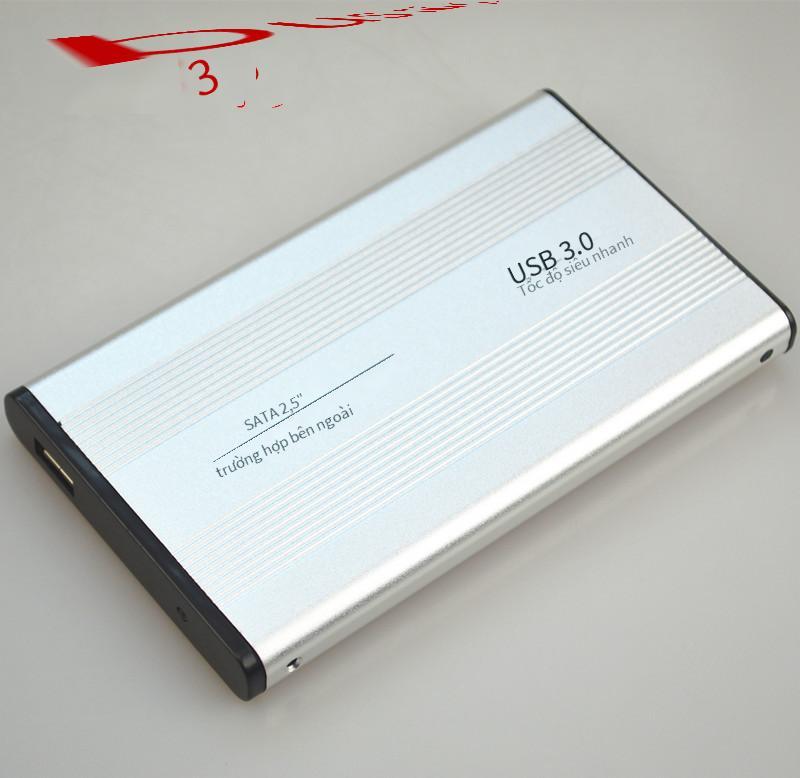 Giá thấp nhất hộp cứng di động hộp đĩa cứng usb3.0 2.5 inch SSD máy tính xách tay sata cổng nối tiếp kim loại hộp hợp kim nhôm