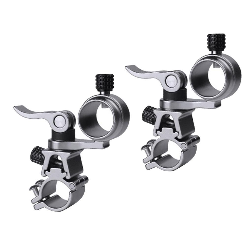 1 Pair Protable Fishing Umbrella Stand Holder Fishing Chair Mount Bracket Support for Outdoor Fishing Travel Hiking Camping