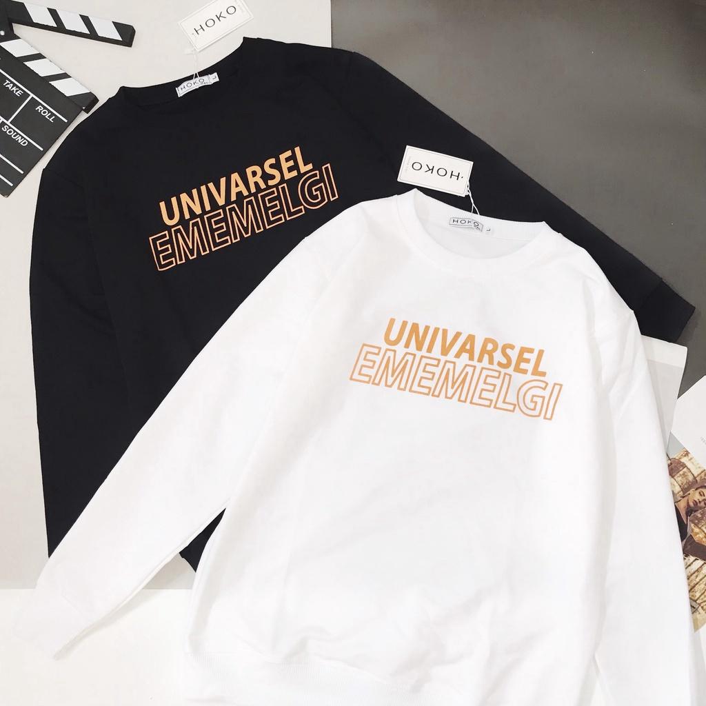 Áo hooides thu đông cổ tròn tay dài siêu đẹp , thời trang hottrend THỜI TRANG GU FASHION