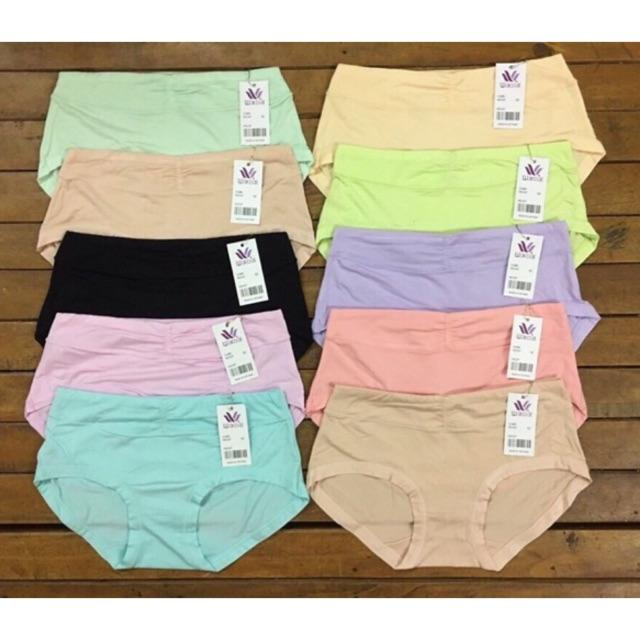 Combo 5 Quần Lót Nữ Cotton Lụa Nhún Trước 5509 – Mềm Mịn, Co Giãn, Thoáng Mát