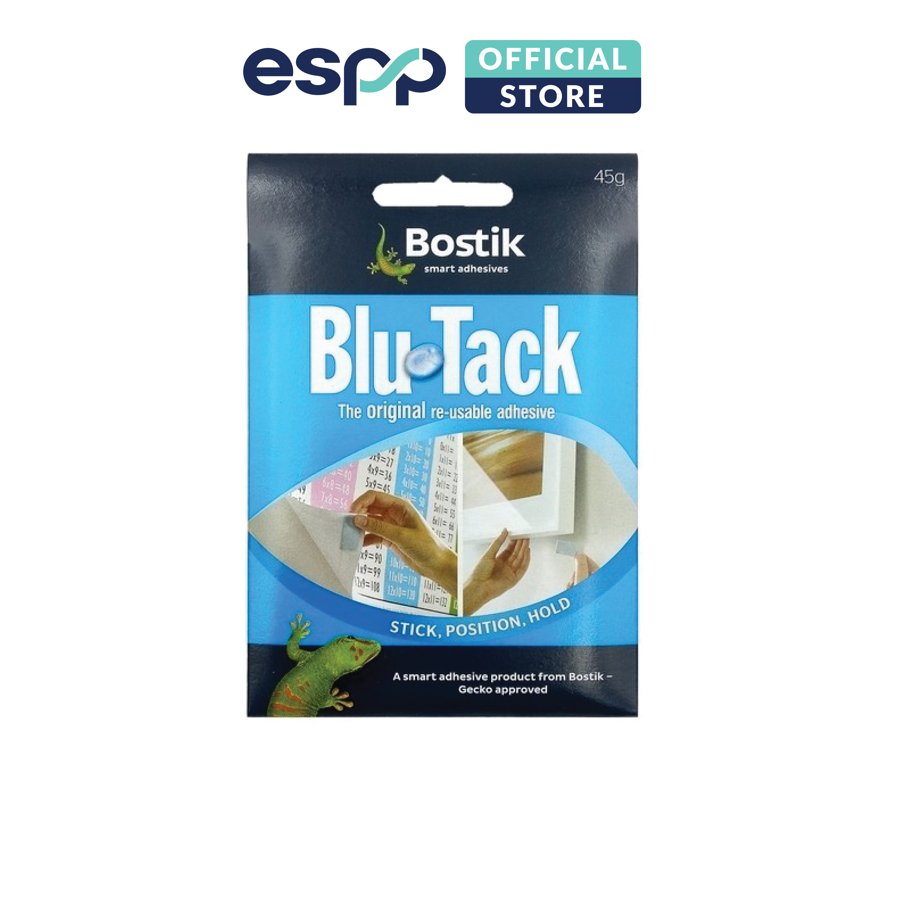 Đất sét dán dính Poster Blutack - 45g/75g - Bostik