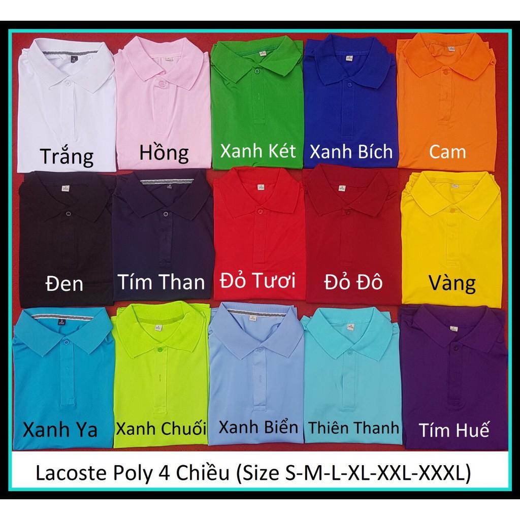 Áo phông cổ tròn nam nữ màu xanh