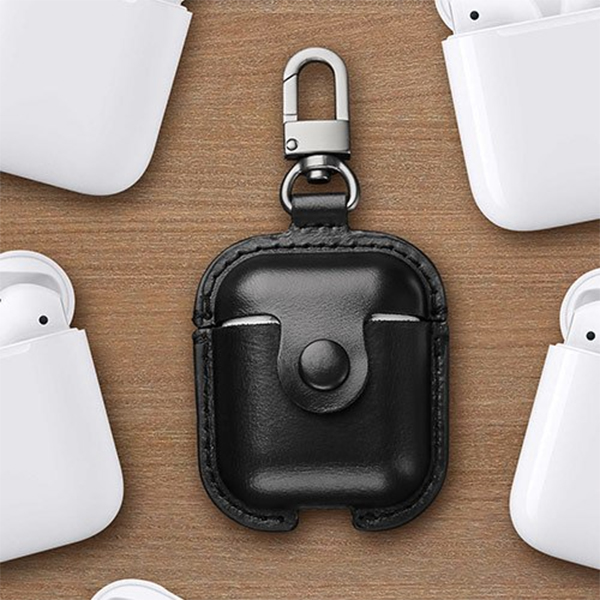 Bao case da thật cho Apple Airpods 1 / 2 hiệu Usams bảo vệ 360 độ chống va đập - Hàng chính hãng