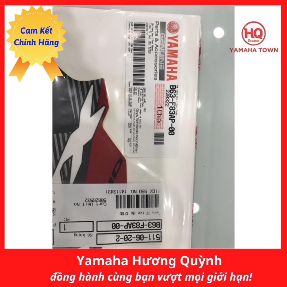 Tem 17 (xe đỏ 1218) dùng cho xe NVX chính hãng Yamaha -Yamaha town Hương Quỳnh