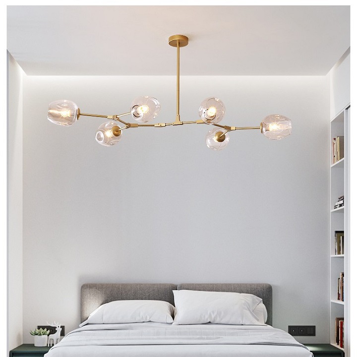 Đèn chùm trang trí nội thất hiện đại - kèm bóng led chuyên dụng