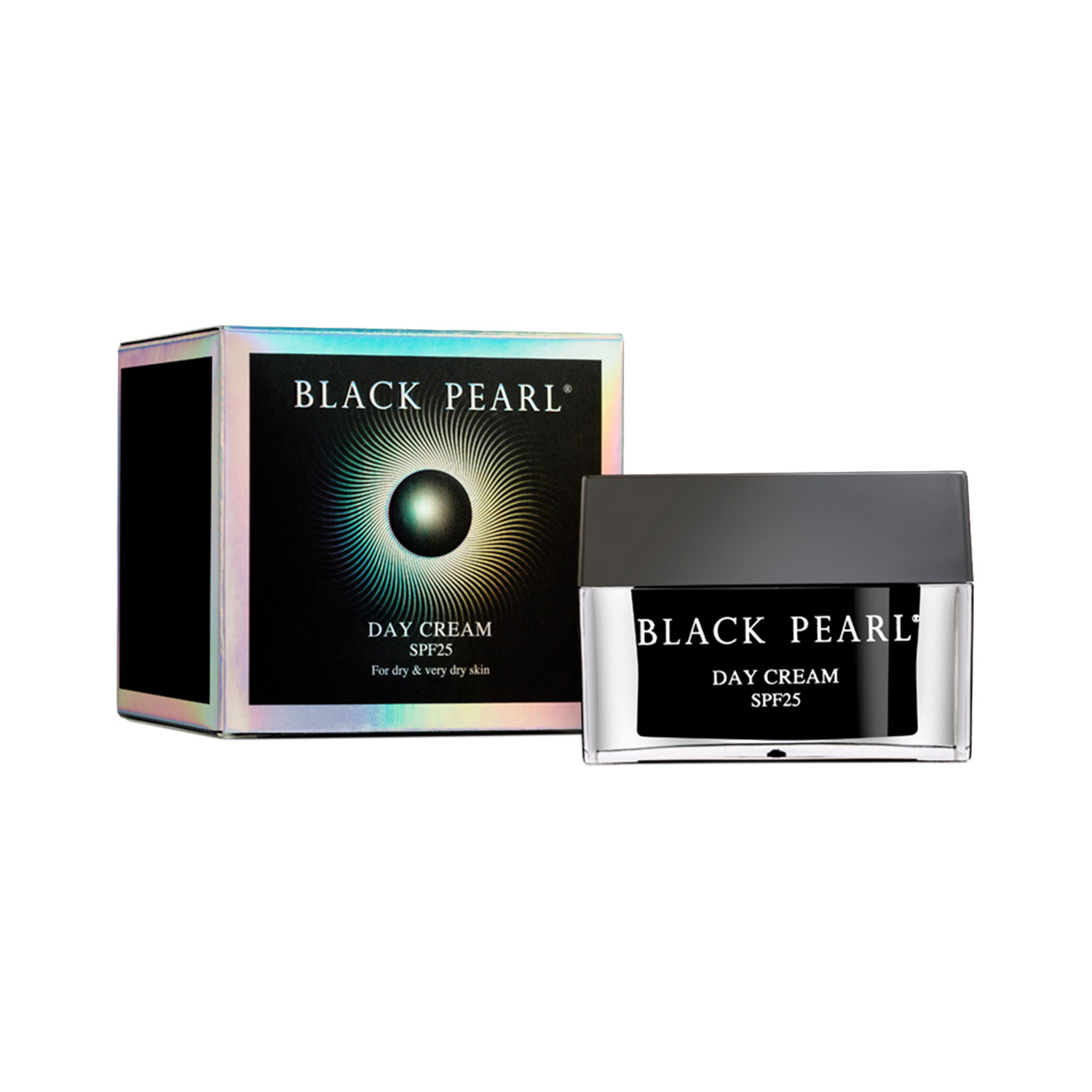 Kem Dưỡng Ngày SPF 25 Black Pearl Day Cream SPF 25 (Phiên Bản 2020) Có Nguồn Gốc Từ Biển Chết  Để Cho Làn Da Trông Tươi Sáng Và Được Hồi Sinh