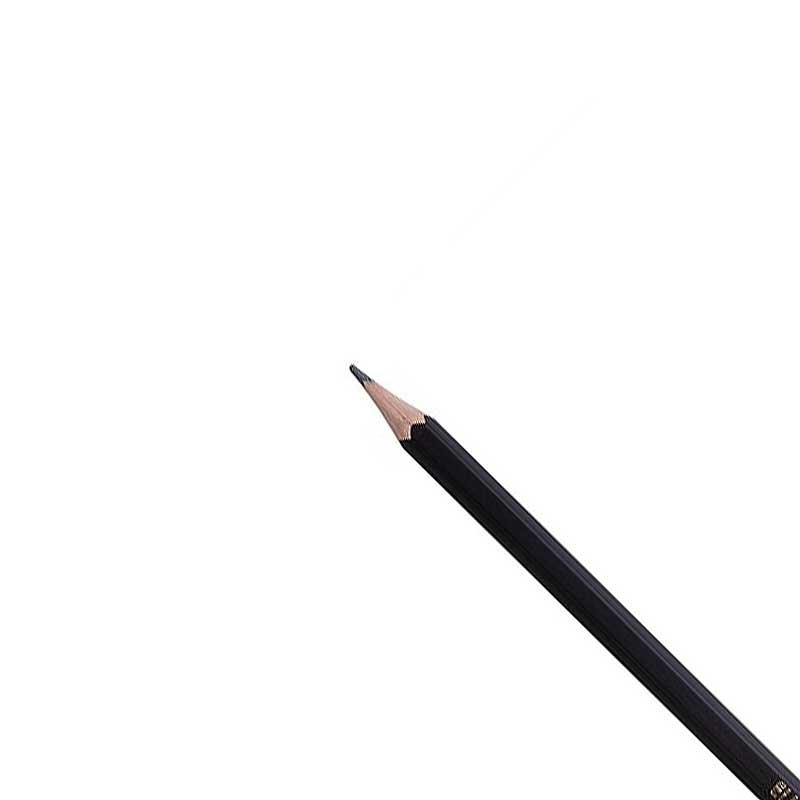 Bút Chì Gỗ 2B Deli Elite CU24820 - Thân Đen