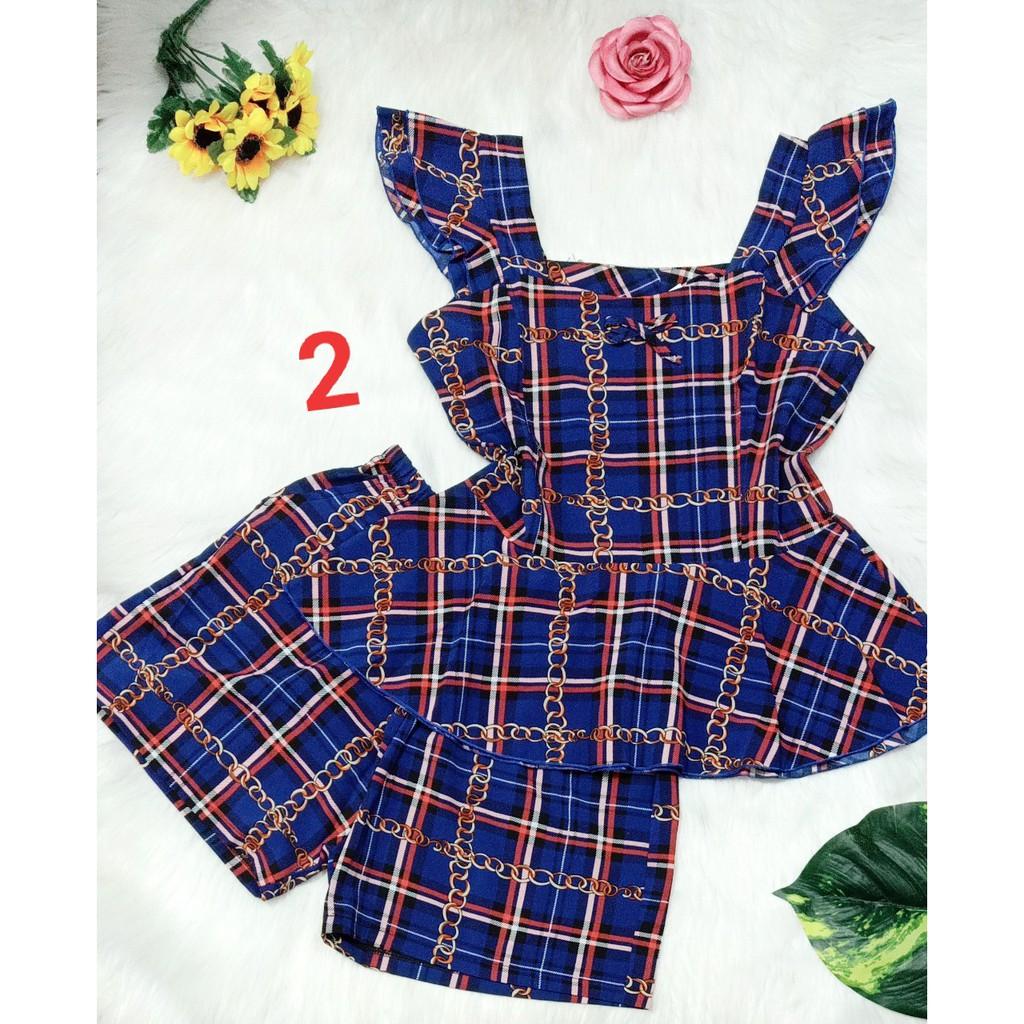 Set lụa hàn cao cấp - Quần đùi có túi - ảnh thật